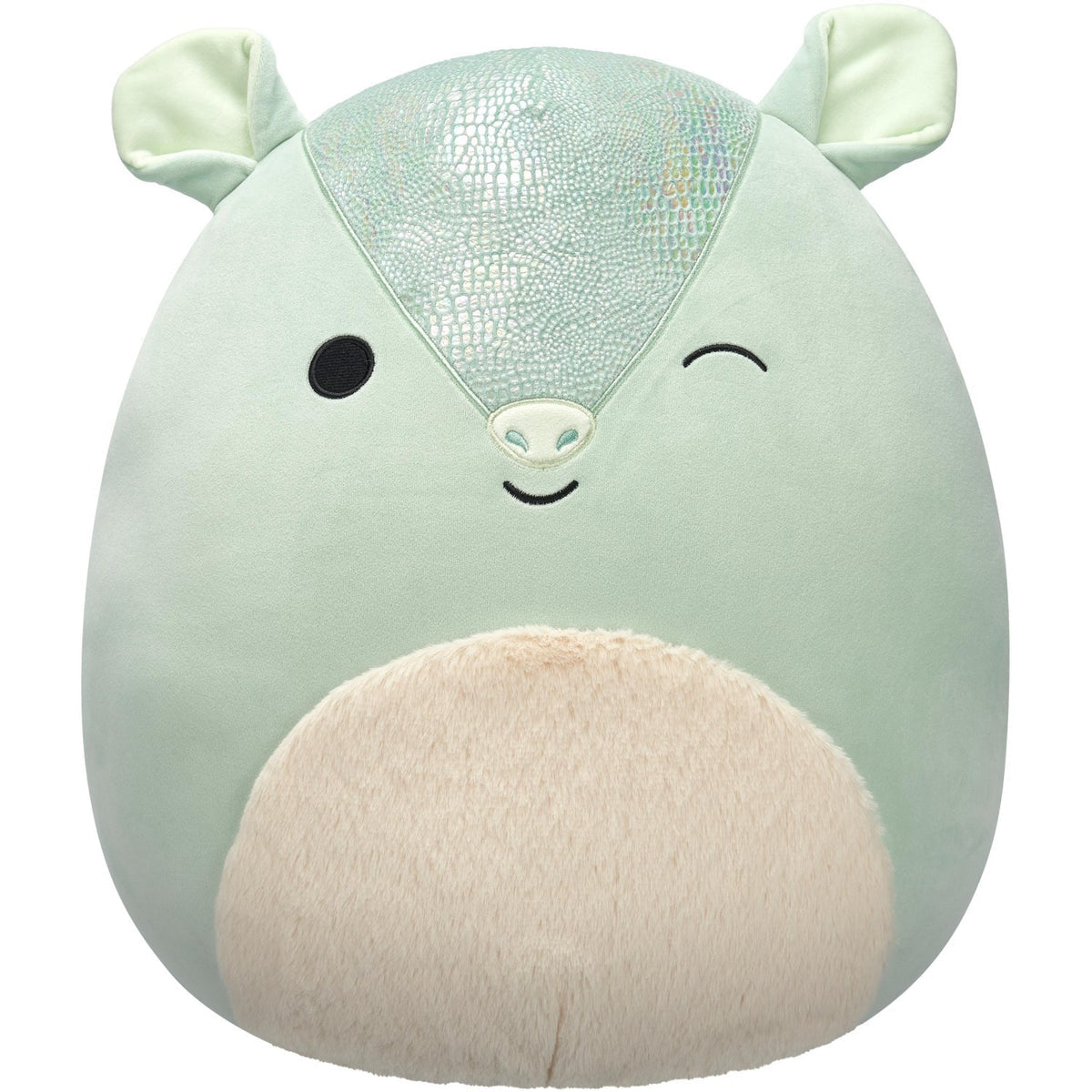 سكويشمالوز أريلا المدرع الأخضر 41 سم | Squishmallows Arilla Green Armadillo 16-Inch Plush