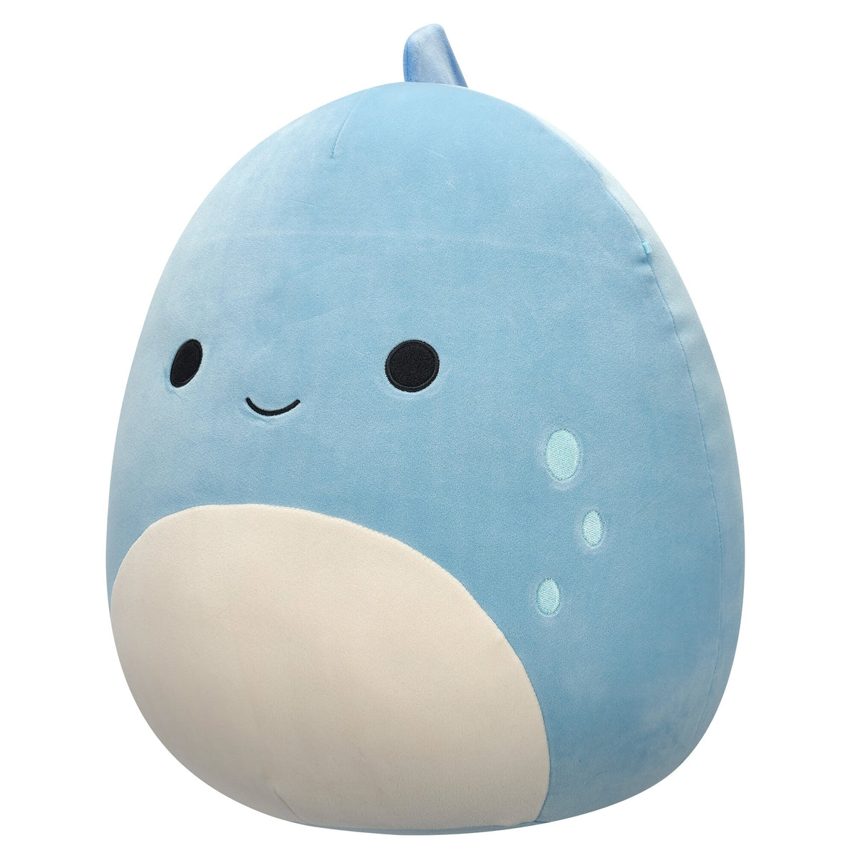 سكويشمالوز جون جون الديناصور الأزرق الرمادي 41 سم | Squishmallows John-John Slate Blue Dino 16-Inch Plush