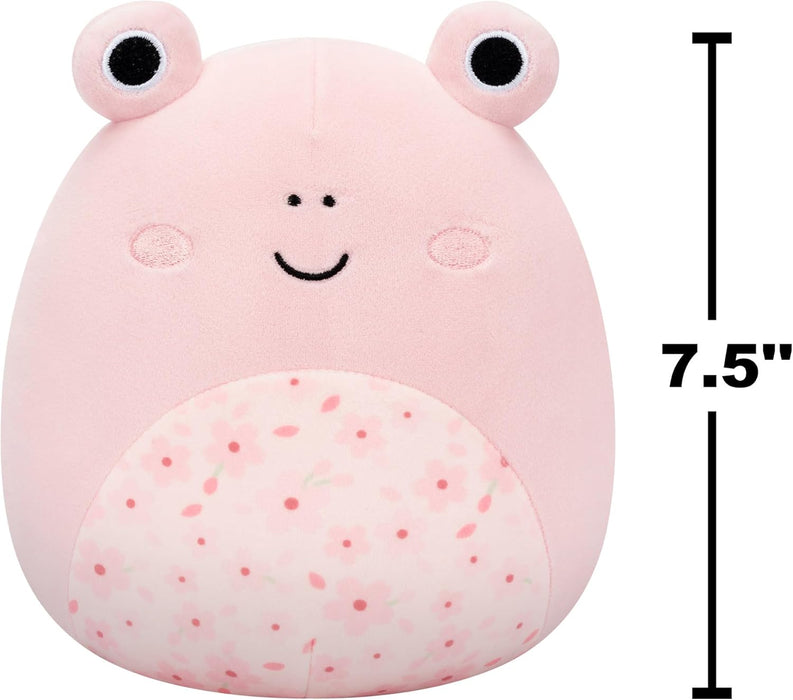 سكويشمالوز كلاين الضفدع الوردي 19 سم | Squishmallows Kline Pink Frog 7.5-Inch Plush