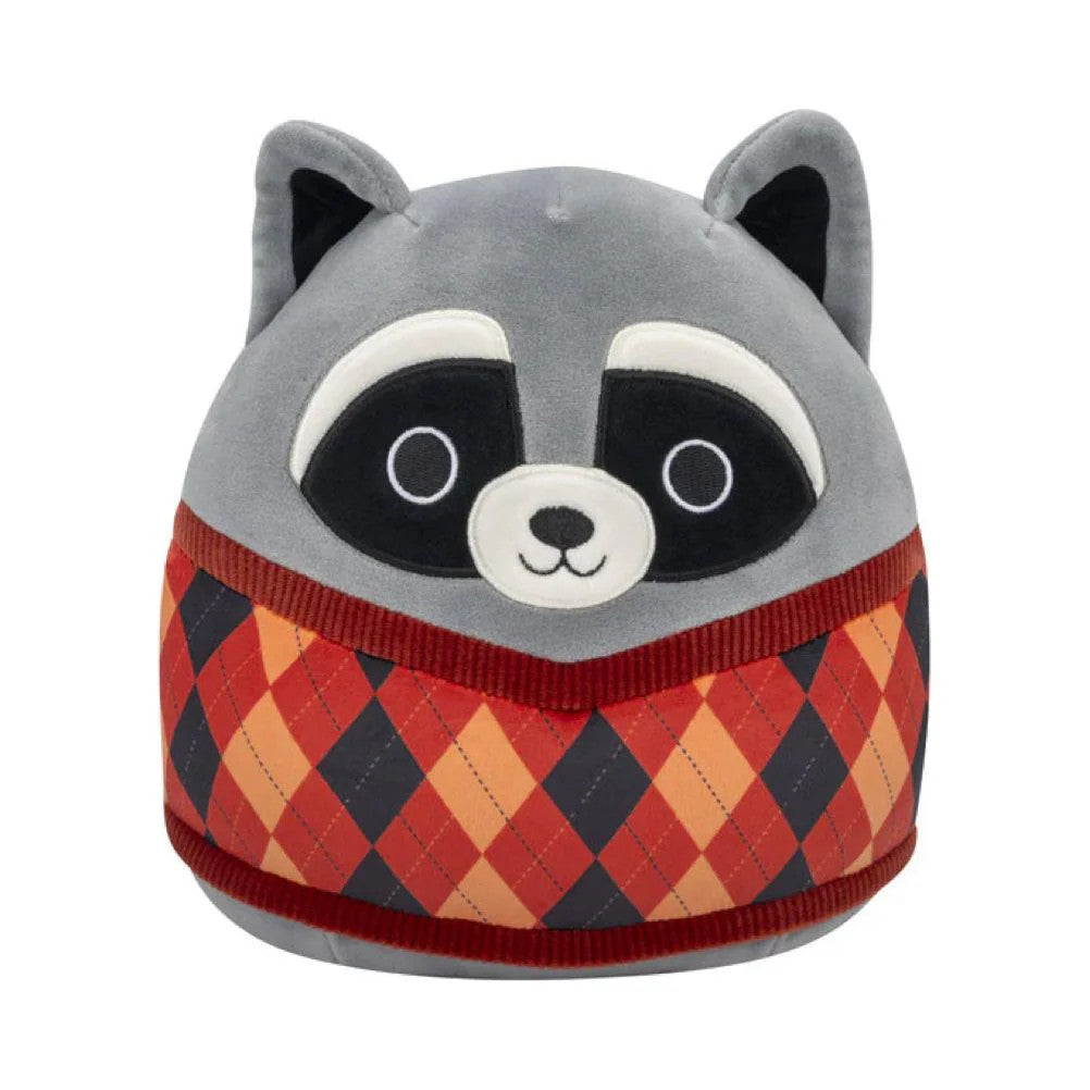 سكويشمالوز روكي الراكون بالسترة 19 سم | Squishmallows Rocky Raccoon in Sweater 7.5-Inch Plush