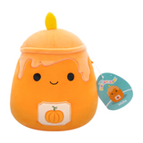 سكويشمالوز ميشا شمعة اليقطين 19 سم | Squishmallows Misha Pumpkin Candle 7.5-Inch Plush