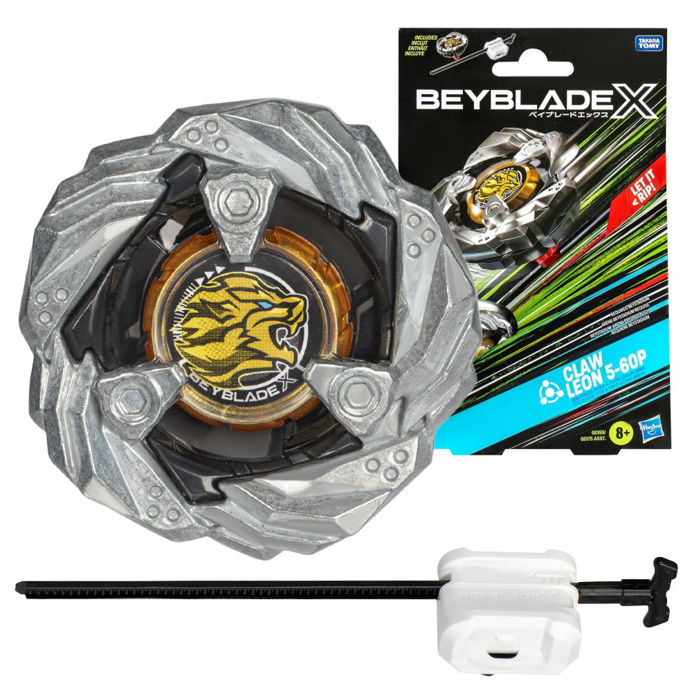 بي بليد إكس كلو ليون مع قاذف | Beyblade X Claw Leon 5-60P Starter Set