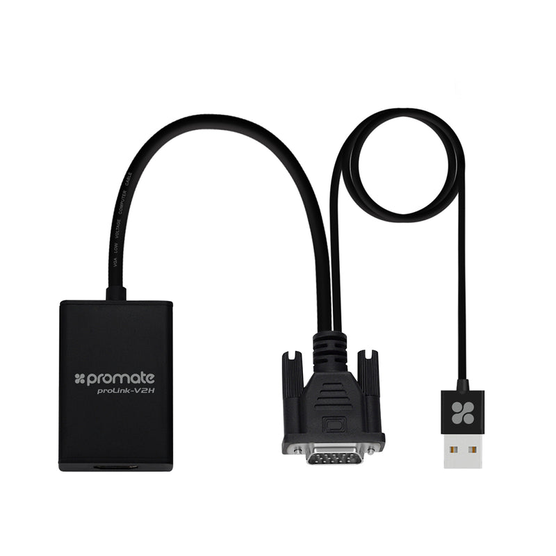 Promate ProLink-V2H VGA to HDMI adapter kit - main view