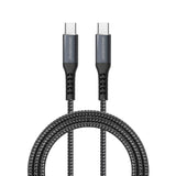 كابل USB-C إلى USB-C بقدرة 100 واط 1 متر روك روز RRCS07CC1P | RockRose Powerline CC1 Pro 100W USB-C Cable 1m