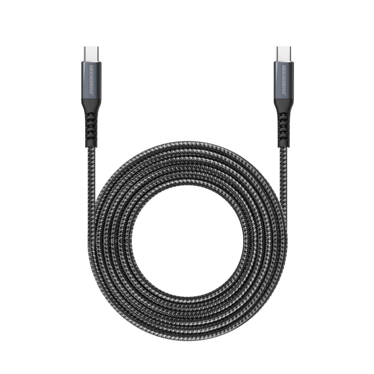كابل USB-C إلى USB-C بقدرة 60 واط 2 متر روك روز RRCS07CC2 | RockRose Powerline CC2 60W USB-C Cable 2m