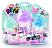 طقم سلايم شيكر فلافي 3 قطع | Canal Toys Slime Shaker Fluffy 3-Pack