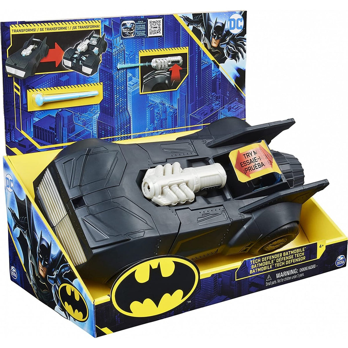 DC Batman Tech Defender Batmobile