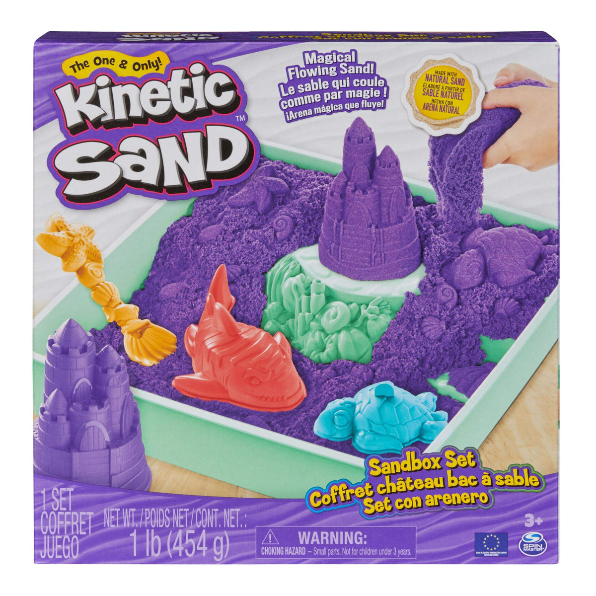 Kinetic Sand Sandbox Set 1 lb Assortment