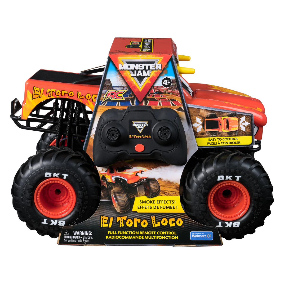Monster Jam El Toro Loco with Smoke Effects RC Truck 1:15