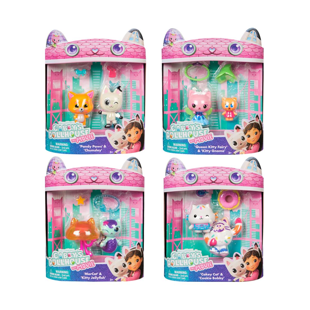 Gabby's Dollhouse Movie Figure 2-Pack Assortment