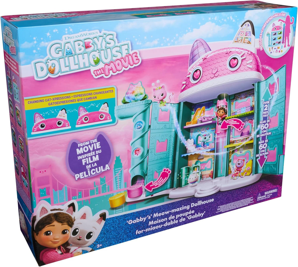 Gabby's Dollhouse Movie Meow-mazing Dollhouse