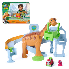 PAW Patrol The Dino Movie Lift & Race Dino Playset