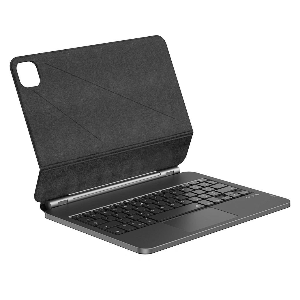 ماجيك كيبورد ويوو MK-003 مع اضائة خلفية وحافظة مغناطيسية للايباد اير 10.9 / 11 انش | WIWU Magic Keyboard MK-003 Tablet Magnetic Adsorption Keyboard Case with Backlit for iPad Air 2024 (10.9/11)