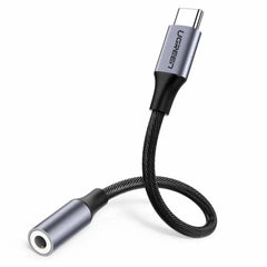 Adaptora Jackê ya Guhdaran a USB-C bo 3.5mm ya UGREEN