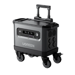 Santrala Hêzê ya Veguhêzbar a Ugreen bi kapasîteya 2048Wh û derana 2300W, bi barkirina rojê | Santrala Hêzê ya Veguhêzbar a Ugreen, Jeneratora Rojê ya Bateriya LiFePO4 - 2300W 2048Wh