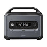 محطة طاقة محمولة يو جرين بسعة 1024 واط/ساعة وبقدرة 1200 واط مع شحن شمسي | Ugreen Portable Power Station LiFePO4 Battery Solar Generator, 1200W 1024Wh