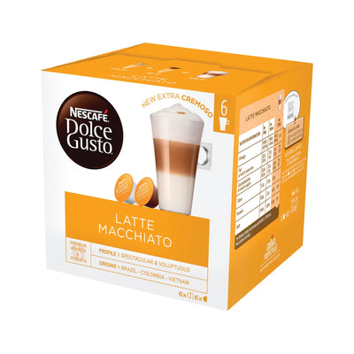 Dolce Gusto capsules latte macchiato