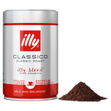 قهوة إيلي كلاسيكو مطحونة وزن 250 غرام | illy Classico Ground Coffee 250g