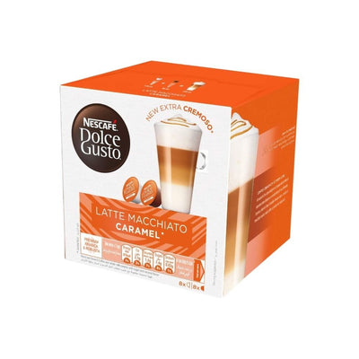 Dolce Gusto capsules latte macchiato caramel