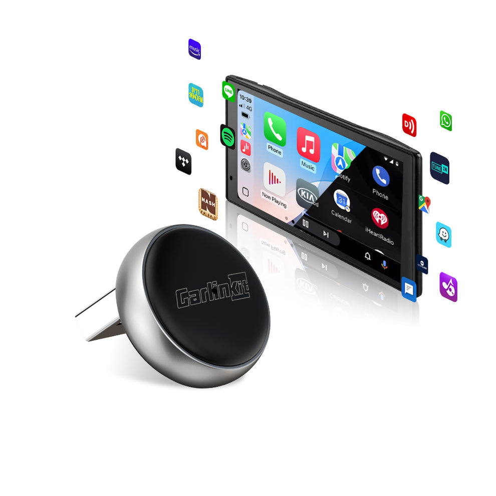 محول Carlinkit Mini Ultra 3 لتحويل CarPlay وAndroid Auto السلكي إلى لاسلكي | Wireless Car Adapter - صورة 1
