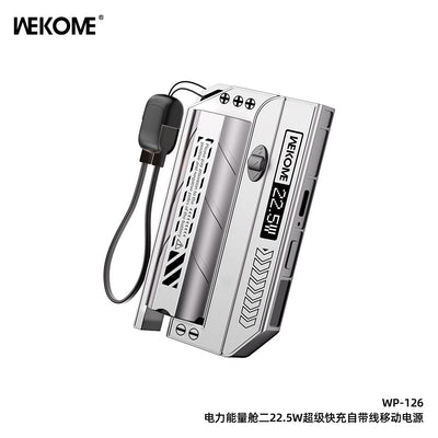 باور بانك ويكومي WP-126 5000mAh | WEKOME WP-126 Power Bank 5000mAh