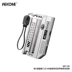 باور بانك ويكومي WP-126 5000mAh | WEKOME WP-126 Power Bank 5000mAh