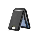 محفظة بطاقات ويوو MW-003 المغناطيسية 2 في 1 مع حامل هاتف - اسود | WiWU MW-003 2-in-1 Mag Wallet Card Holder with Phone Stand - Black