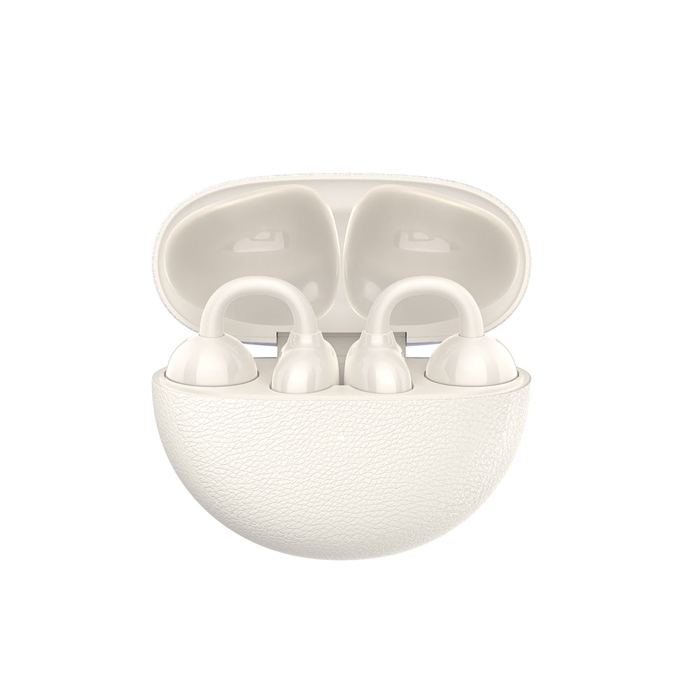 سماعات ويوو Ai305 المفتوحة اللاسلكية - ابيض | WiWU Ai305 Open Wearable Stereo Earbuds - White
