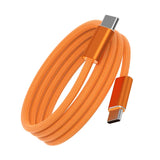 كيبل ويوو ايسن Wi-C101 تايب سي الى تايب سي بقدرة 240 واط وطول 1.5 متر - برتقالي | WiWU Essen Wi-C101 240W USB-C to USB-C Cable 1.5m - Orange