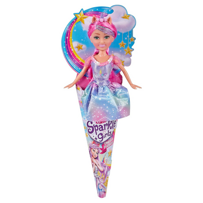 ZURU Sparkle Girlz Unicorn Princess Cone Doll 10.5 Inch