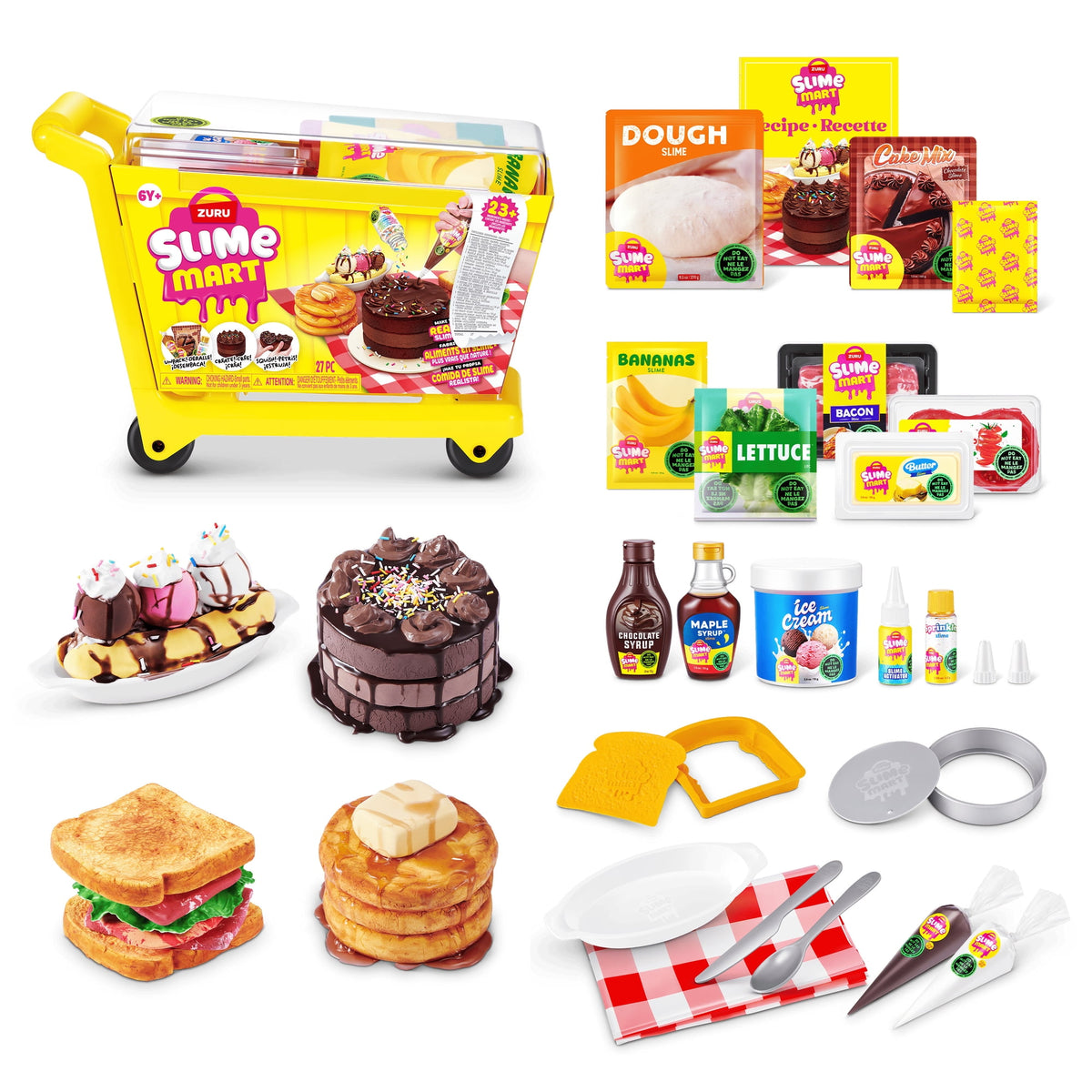 ZURU Slime Mart Shopping Cart Slime Kit