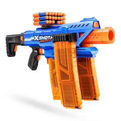 ZURU XSHOT Insanity Motorized Clip Mania with 72 Darts