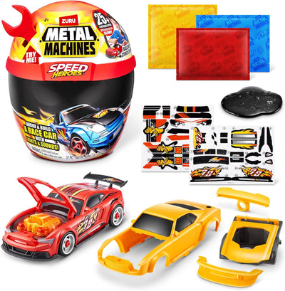 ZURU Metal Machines Speed Hero Helmet Car Building Playset