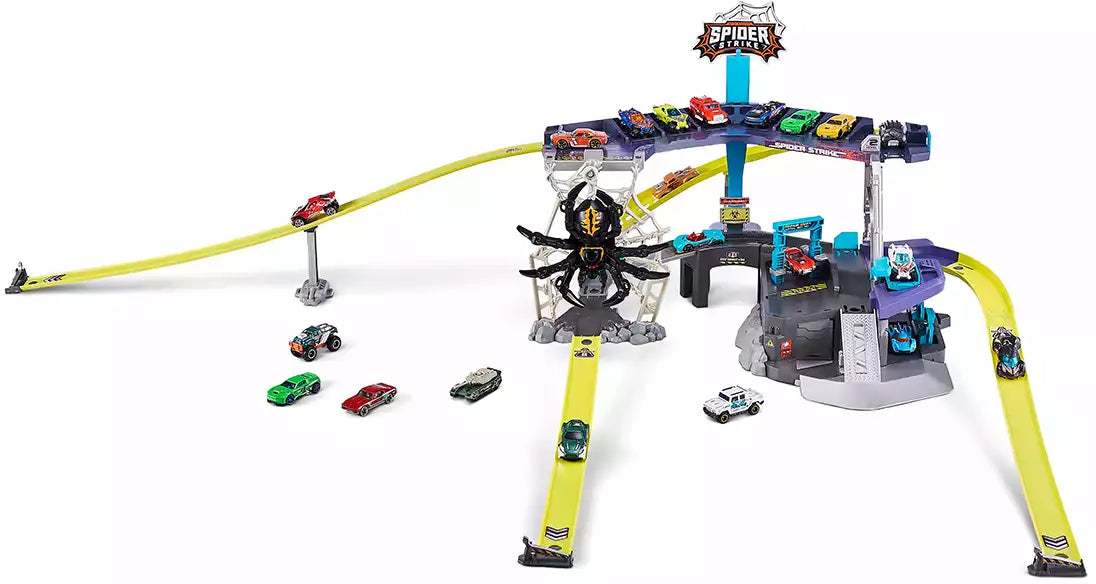 ZURU Metal Machines Spider Strike Garage Playset