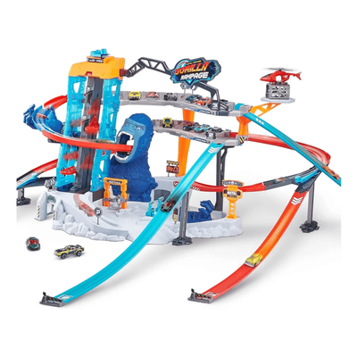 ZURU Metal Machines Gorilla Rampage Track with 2 Cars