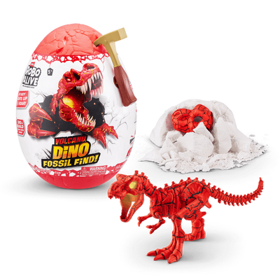 ZURU Robo Alive Volcano Dino Fossil Find Series 2