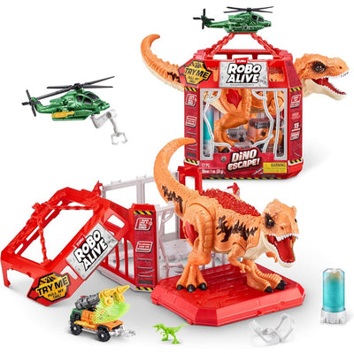 ZURU Robo Alive Dino Escape Playset