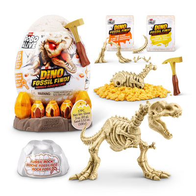 ZURU Robo Alive Dino Fossil Find Amber Adventure