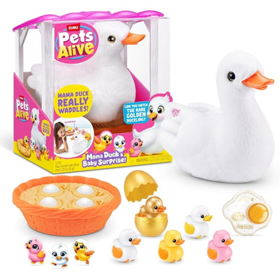 ZURU Pets Alive Mama Duck and Baby Surprise