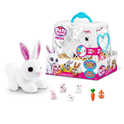 ZURU Pets Alive Mama Bunny and Baby Surprise