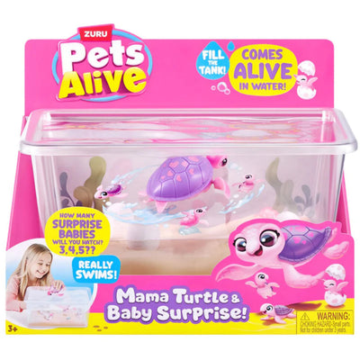 ZURU Pets Alive Mama Turtle Surprise Playset