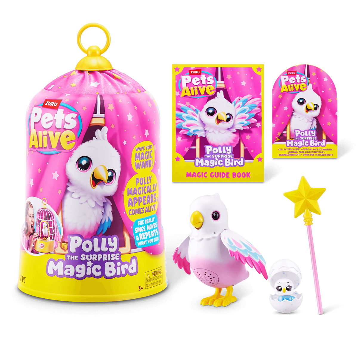 ZURU Pets Alive Polly the Surprise Magic Bird