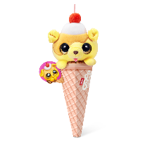 دمية زورو كوكو كونز سويت المحشوة - 9638E | ZURU Coco Cones Sweet Plush - 9638E
