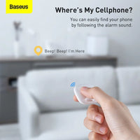 جهاز تتبع ذكي Baseus T2 Pro - Baseus T2 Pro Smart Tracker White