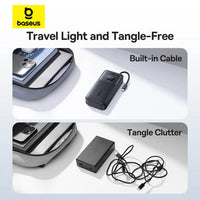 Baseus Lipow Dual-Cable Power Bank 20000mAh 22.5W - باور بانك بيسوس ليبو 20000 مللي أمبير