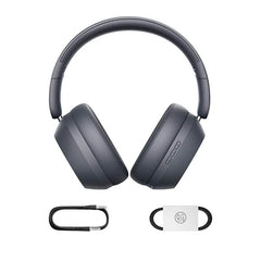 Baseus Bass 35 Max Wireless Headphones Grey | سماعات بيسوس باس 35 ماكس لاسلكية رمادي