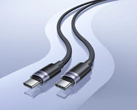 كابل إينوستايل USB-C إلى USB-C شحن سريع 60 واط 1 متر | Innostyle PowerCharge USB-C to USB-C Cable PC-CC100