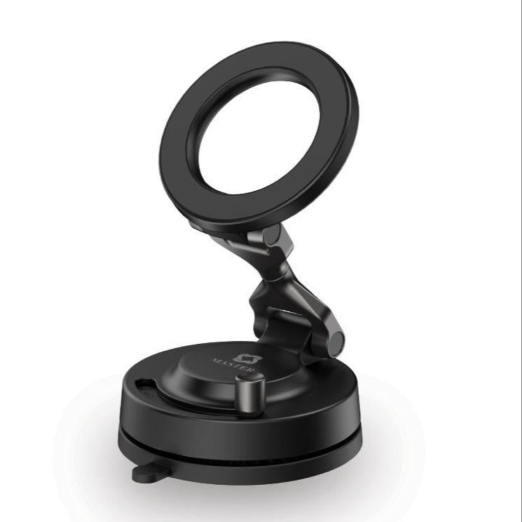 حامل هاتف ماستر المغناطيسي لفتحات التهوية للسيارة والمكتب - اسود | Master Magnetic Hollow Air-Vent & Desktop Stand - Black