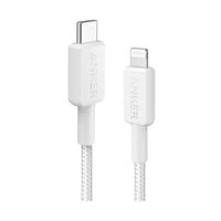كيبل انكر مضفر يو اس بي سي الى لايتننغ بطول 3 قدم | Anker 322 USB-C to Lightning Connector Braided Cable 3ft