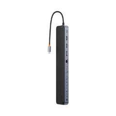 Baseus EliteJoy Gen2 12-Port Type-C HUB Adapter - محول هاب تايب سي 12 منفذ من بيسوس